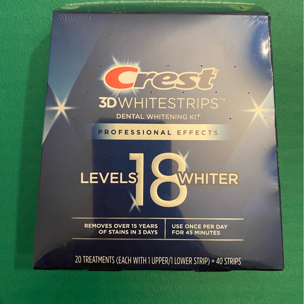 Crest White Strips Professional Effects